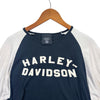 Harley Davidson Motorcycles Hoss 13 Museum Baseball Raglan