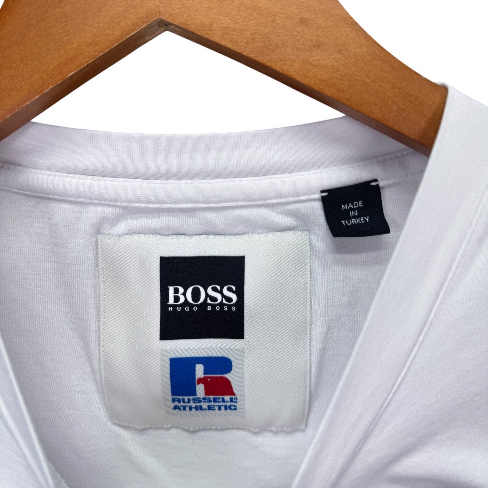 Hugo Boss x Russell Athletic Spellout