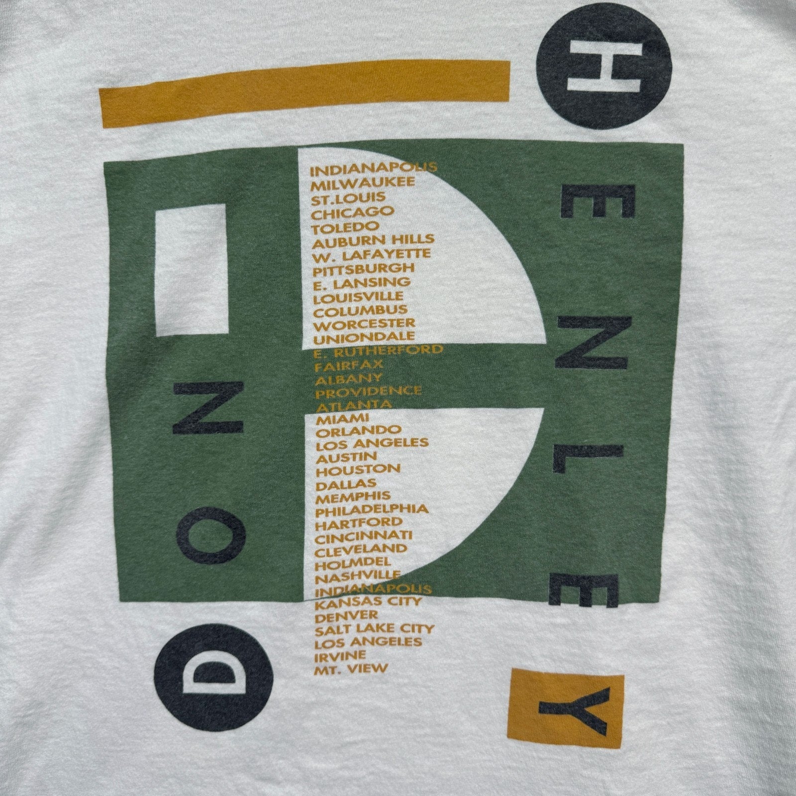 1990 Don Henley Concert Tour 90s Music