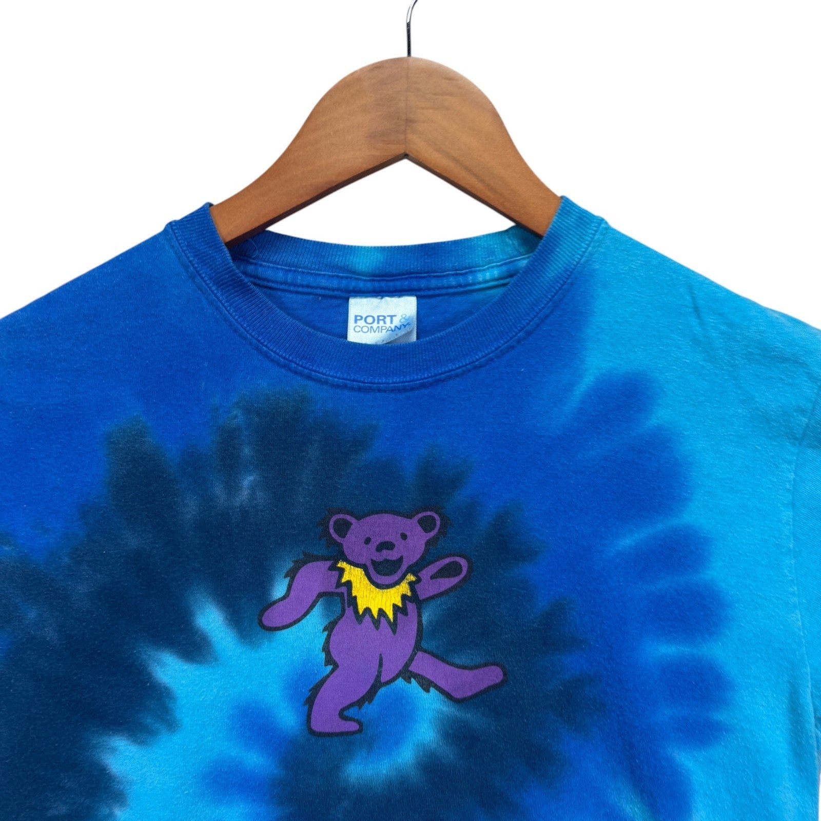 Grateful Dead Youth Dancing Bears Tie Dye Spiral Festival Concert