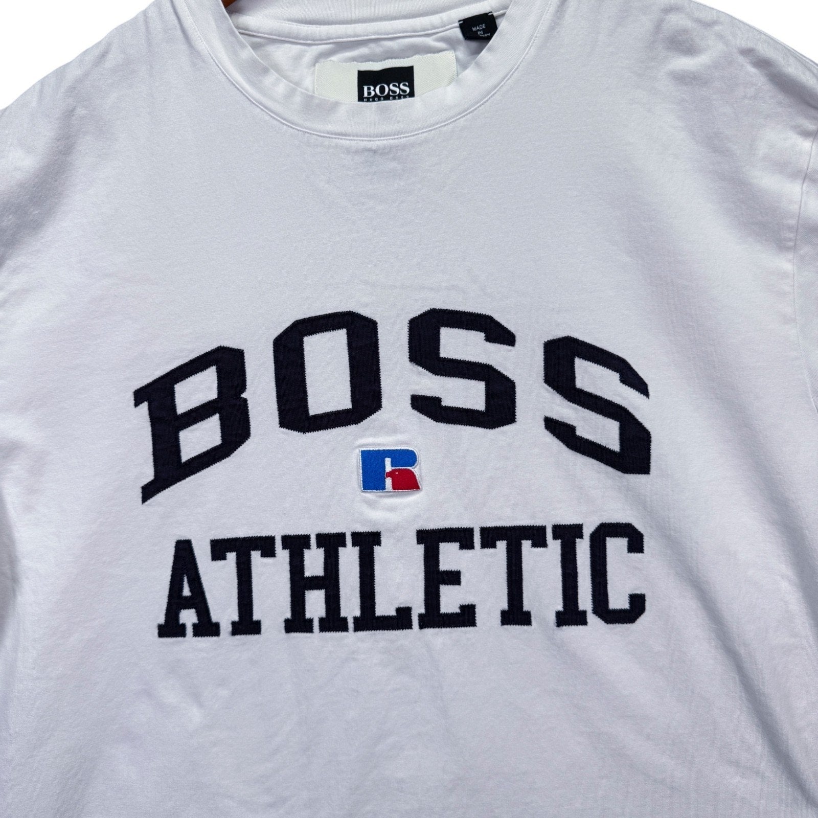Hugo Boss x Russell Athletic Spellout
