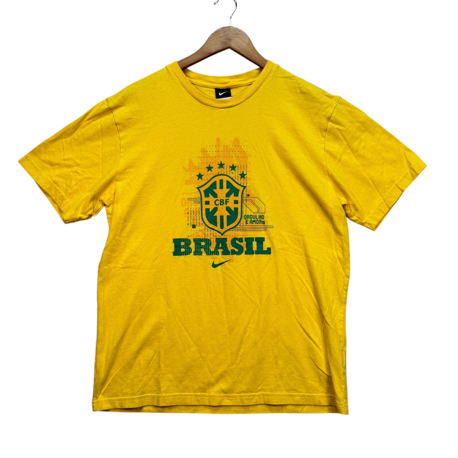 NIKE #10 Brazil National Team CBF Dri Fit Soccer Futbol