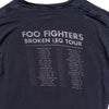 Foo Fighters 2015 Broken Tour Break A Leg Band Dave Grohl