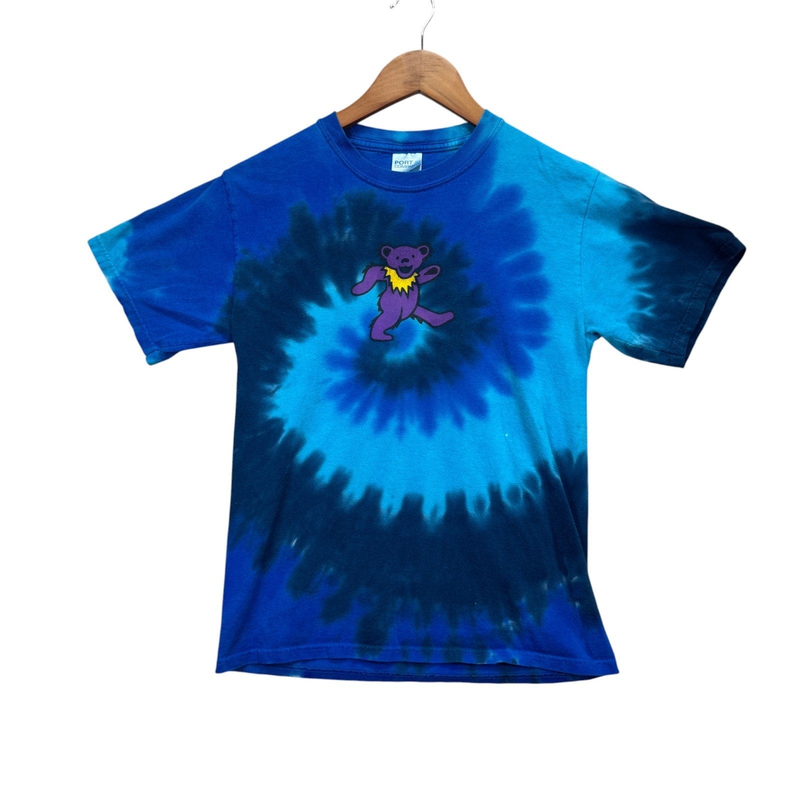 Grateful Dead Youth Dancing Bears Tie Dye Spiral Festival Concert