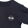 VANS Logo Last To Leave Since 1966 T Shirt RIP Skeleton Tee Mary Skate sz S