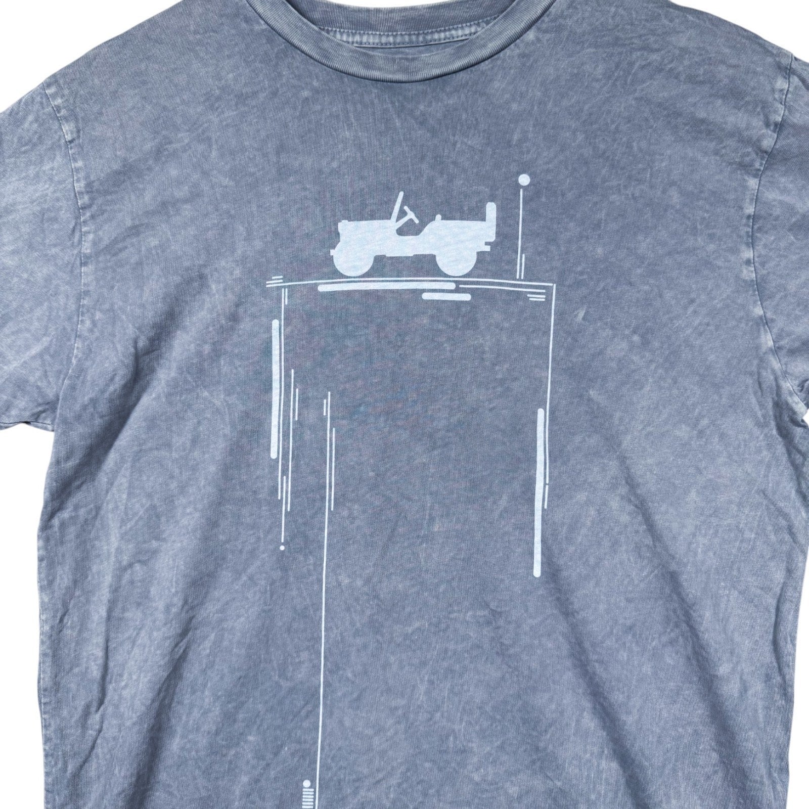 JEEP Rubicon Freedom Since 1941 Acid Dye Family Swirl Tee Willy