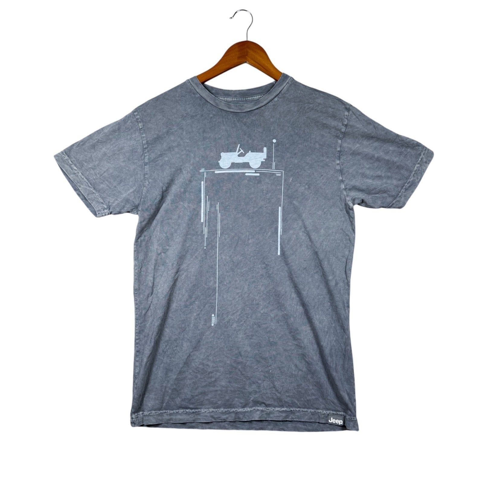 JEEP Rubicon Freedom Since 1941 Acid Dye Family Swirl Tee Willy