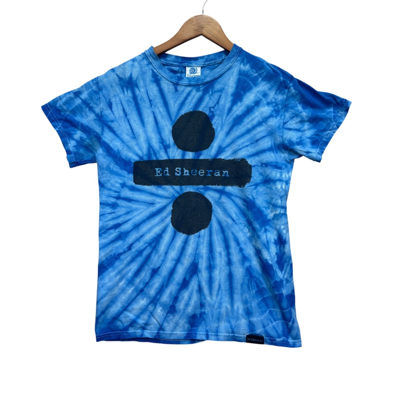 Ed Sheeran Official Merch Band Tie Dye Concert Singer