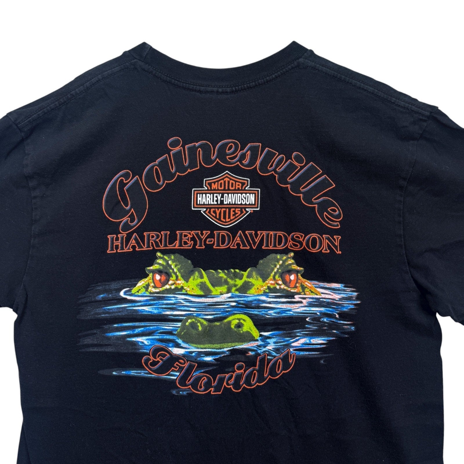 Harley Davidson Gainesville Florida Pinup Engine Block Alligator