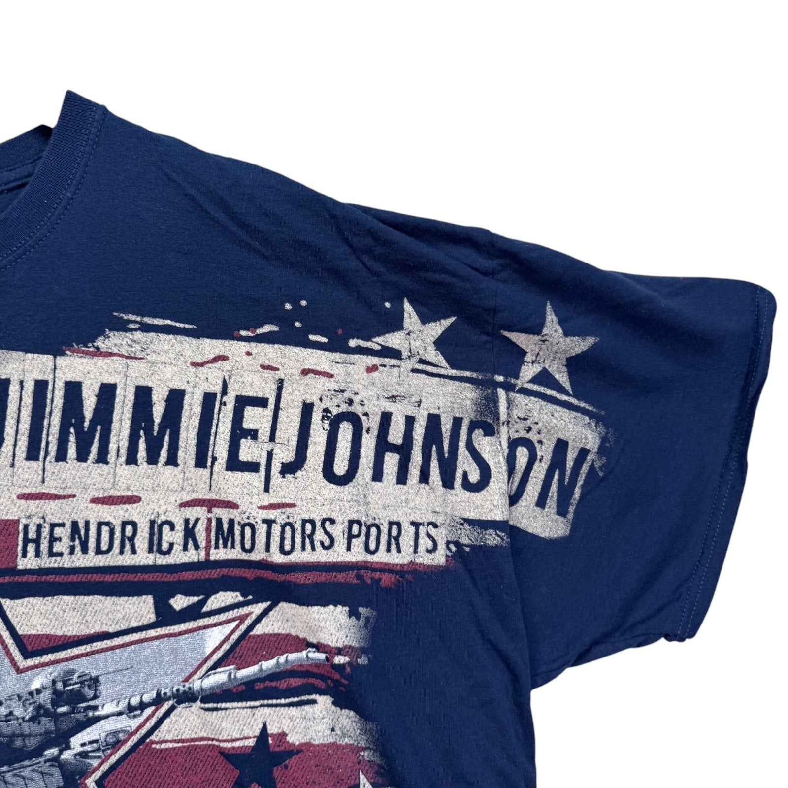 Jimmie Johnson #48 American Salute 2015 Nascar Race Car USA Flag