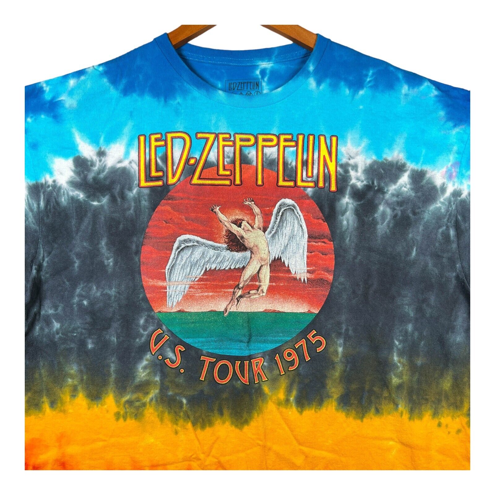 Led Zeppelin Tour 1975 USA Icarus