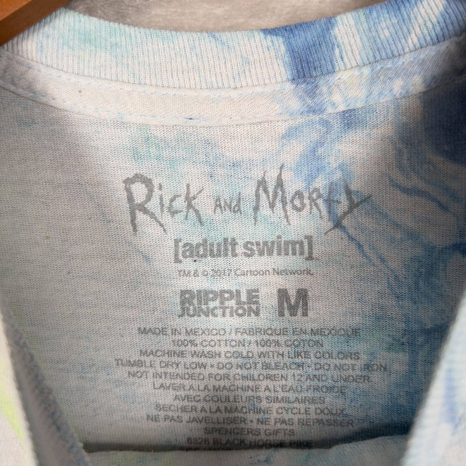 Rick & Morty Mushroom Trippy Smoking Catapillar