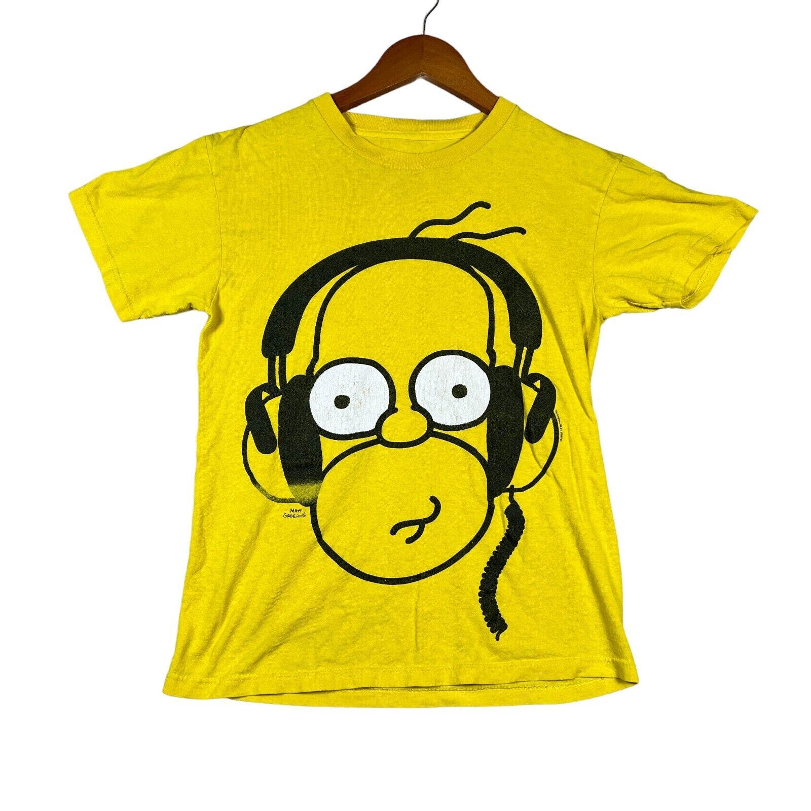 The Simpsons Homer Simpson Wearing Headphones