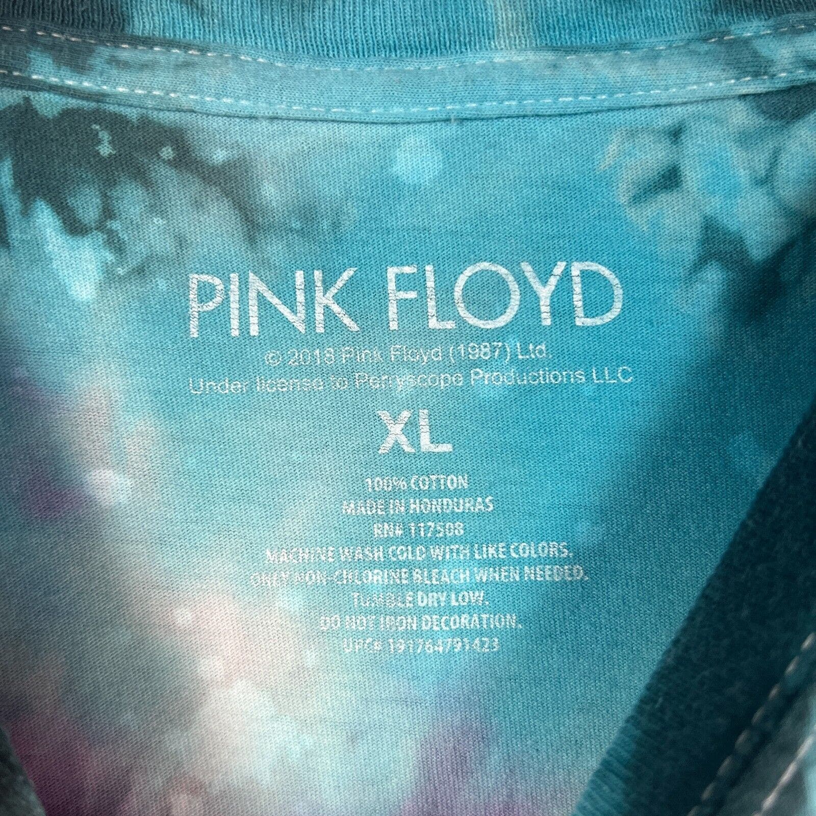 Pink Floyd Dark Side of The Moon Tie Dye 2018