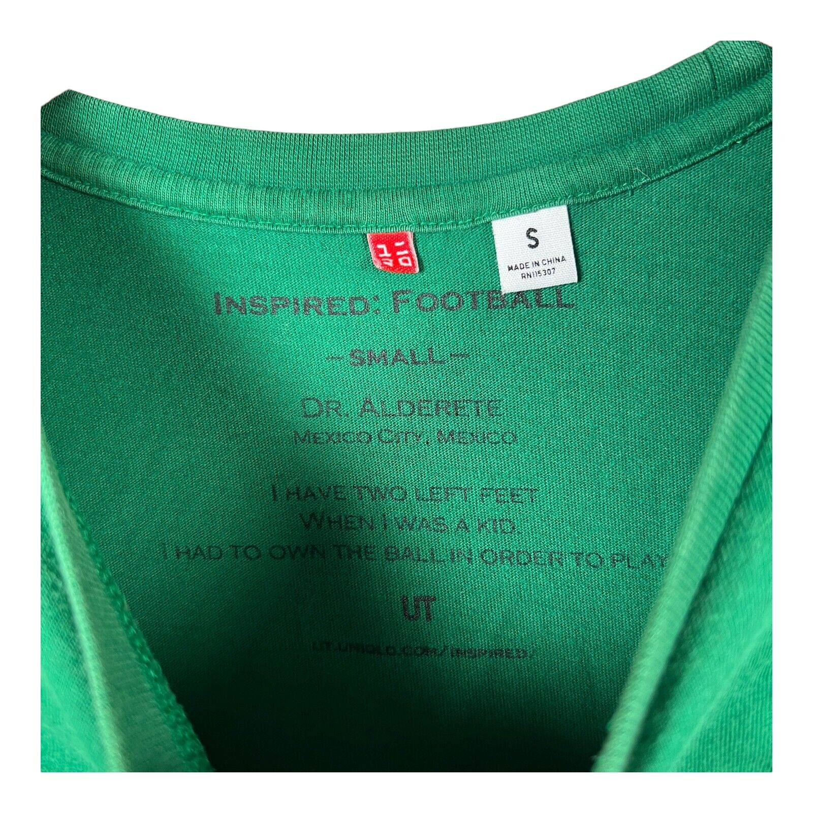 Insired Football Dr Alderete I Have Two Left Feet When I Was A Kid Own Ball In Order Play