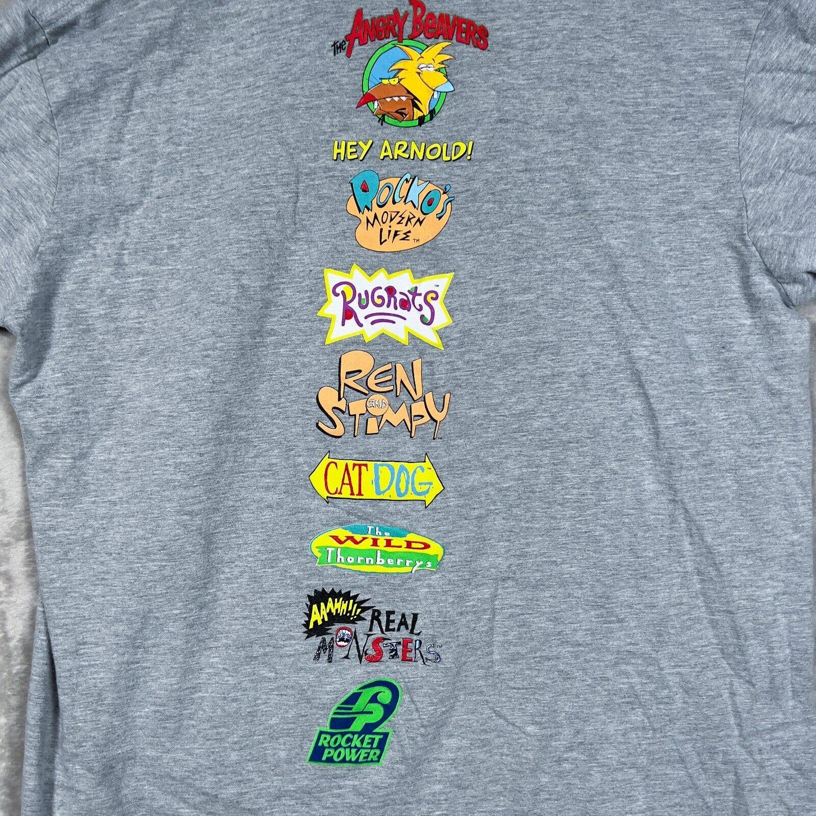 Nickelodeon Cartoon Characters Ren Stimpy Doug Rugrats Rewind