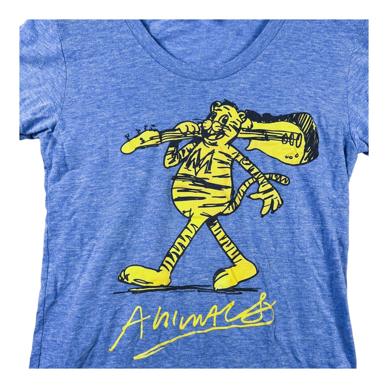 Maroon 5 Animals Cat Guitar Band Music Cartoon