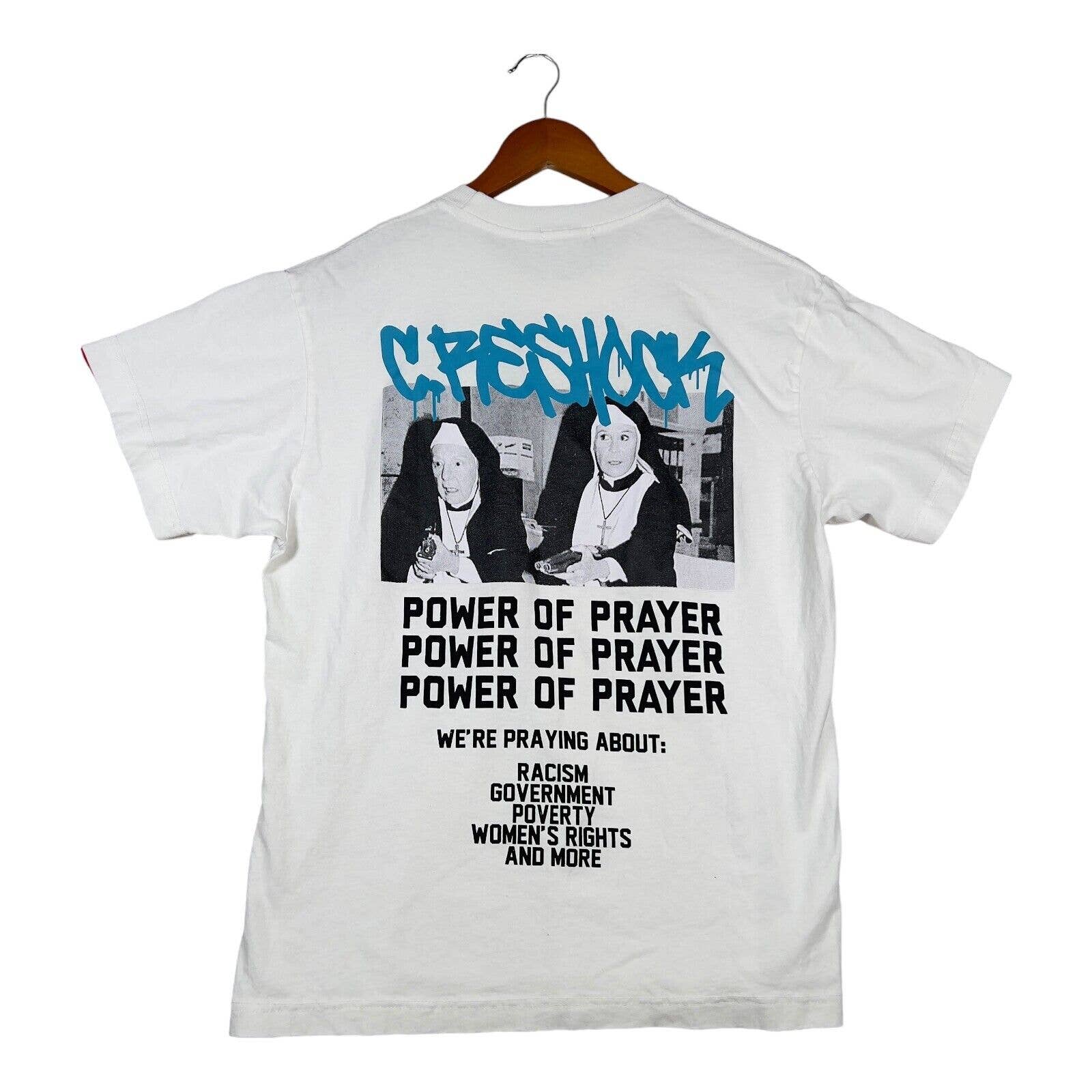 Creshock Graffiti Ink Thug For Life Nuns Power Of Prayer Racism Government Poverty Womens Rights