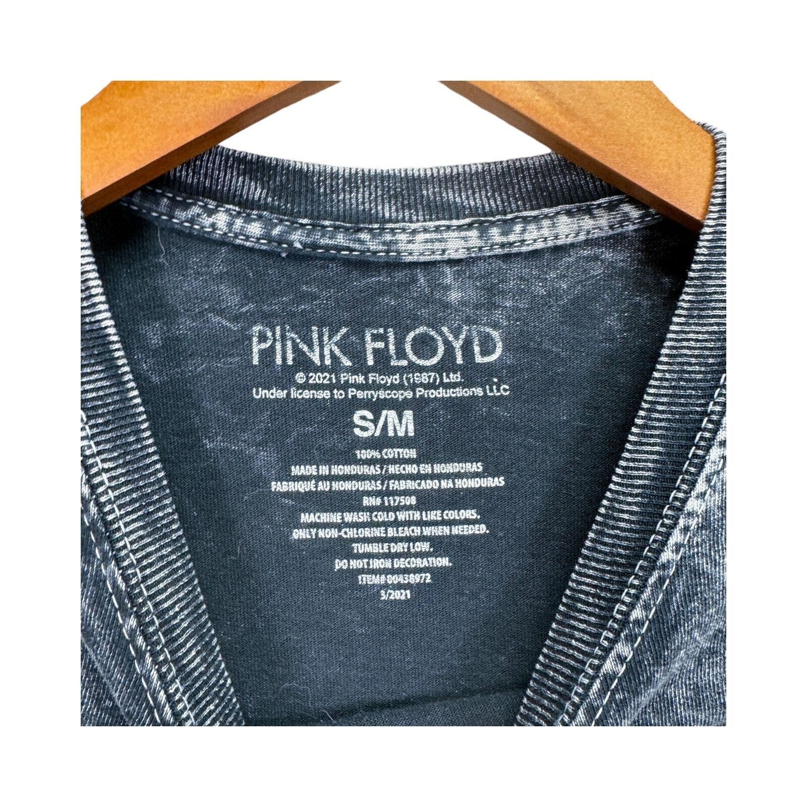 Pink Floyd Dark Side Acid Wash Tie Dye