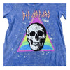 Def Leppard Skull Acid Wash