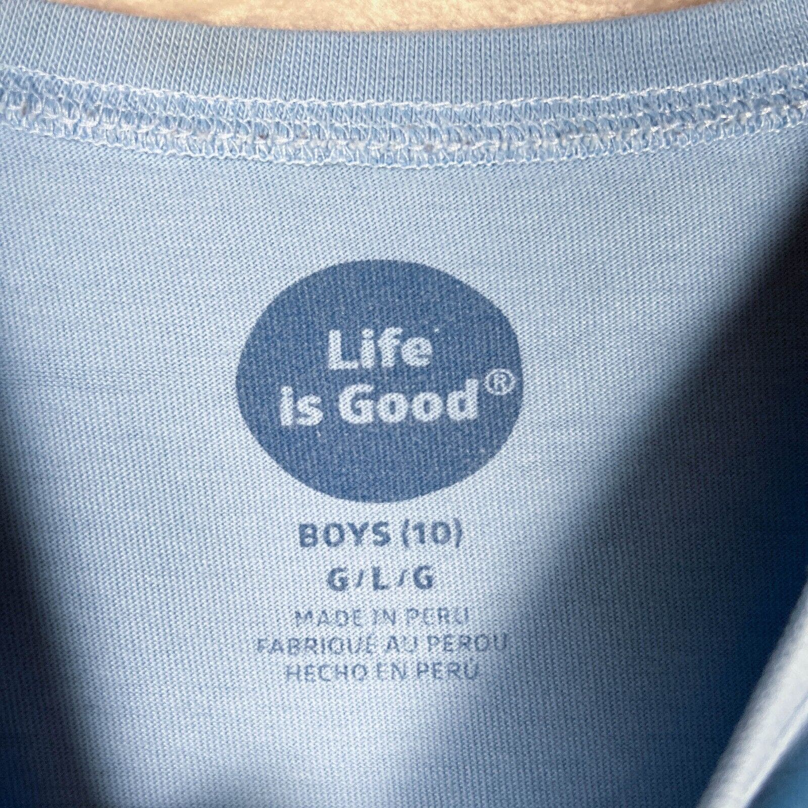 Life Is Good School Bus Horse Cat Dog