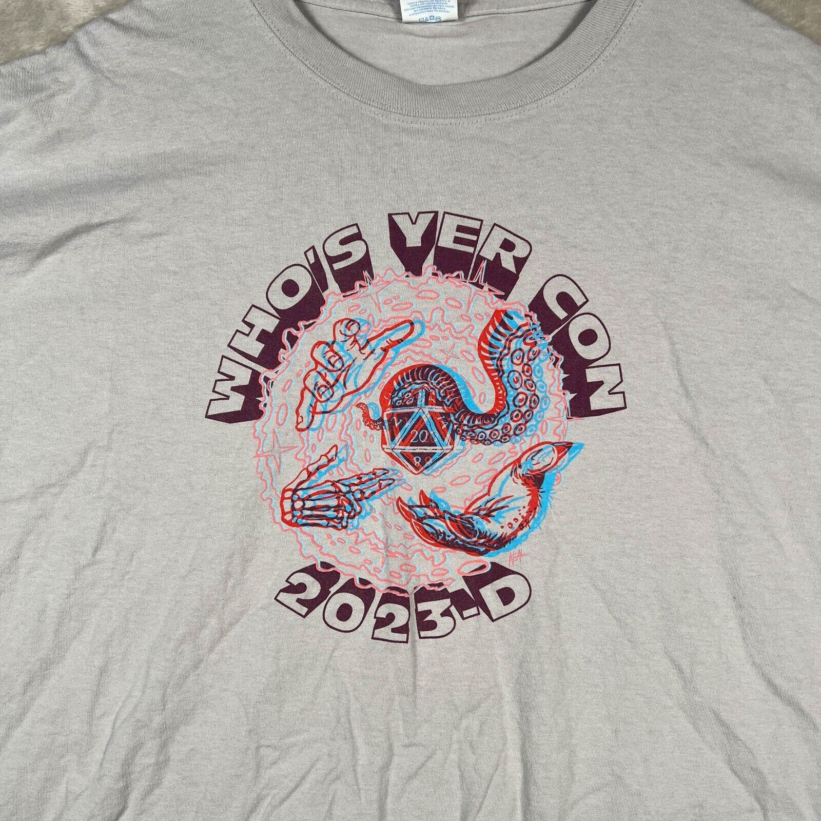 Who's Yer Con 2023 Indianapolis 3D 2023-D Gaming Convention