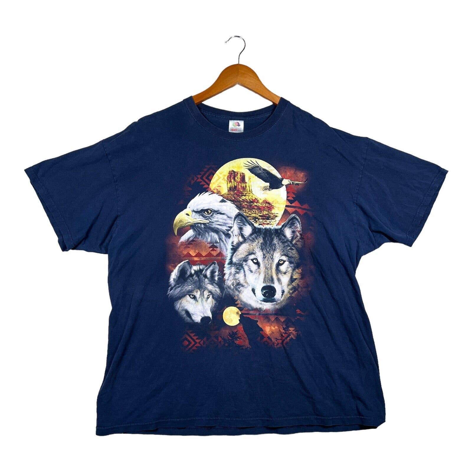 Wolf Eagle Moon Native American Southwest Spirit