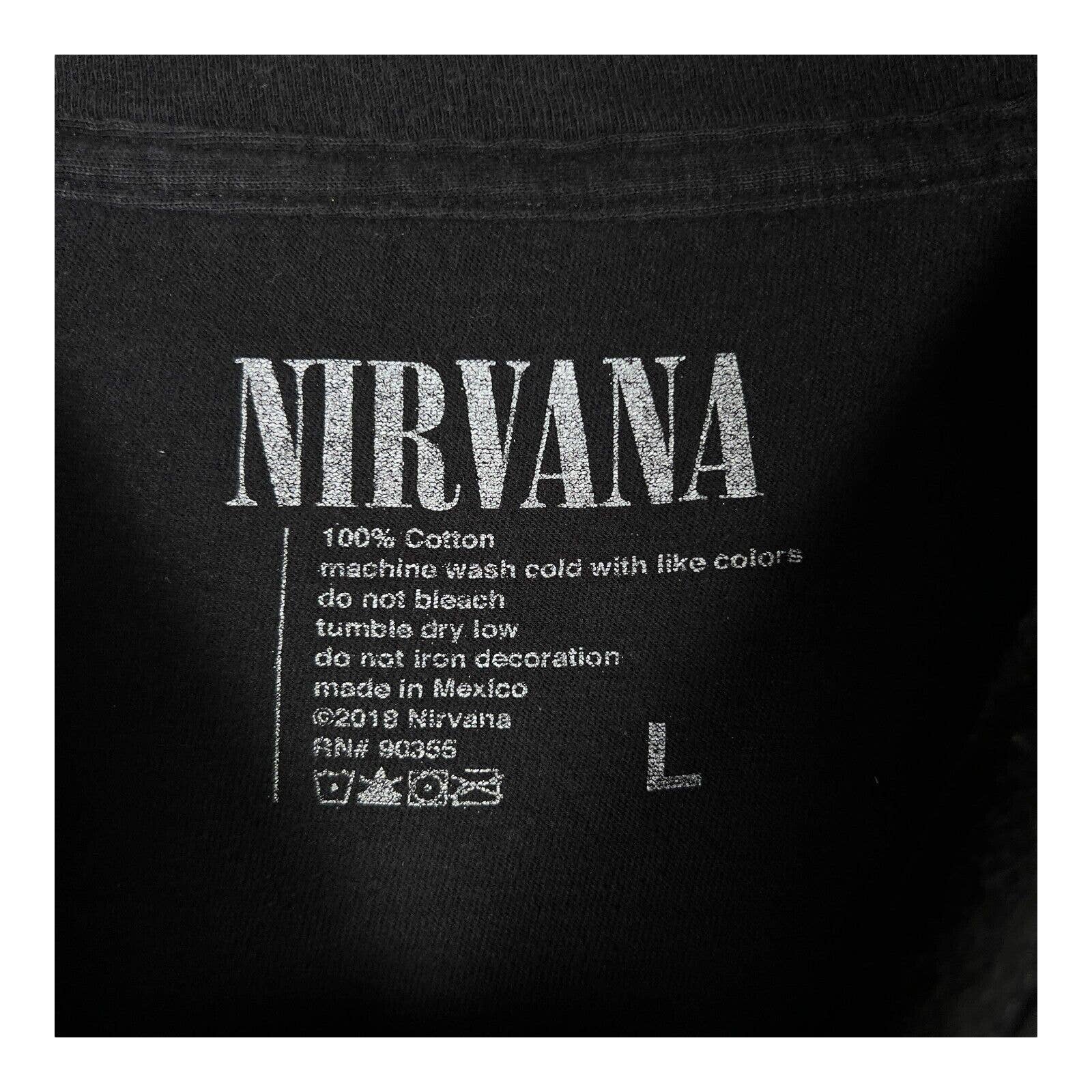 Nirvana Smiley Face Kurt Cobain