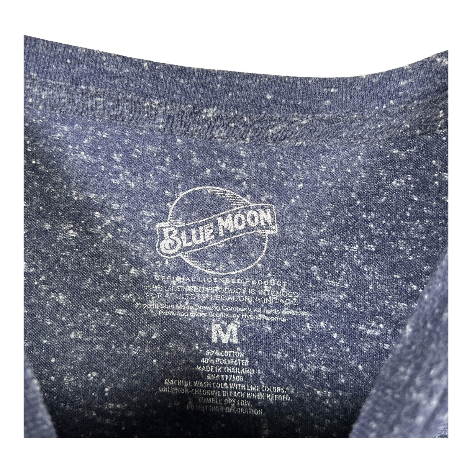 Blue Moon Beer Glass