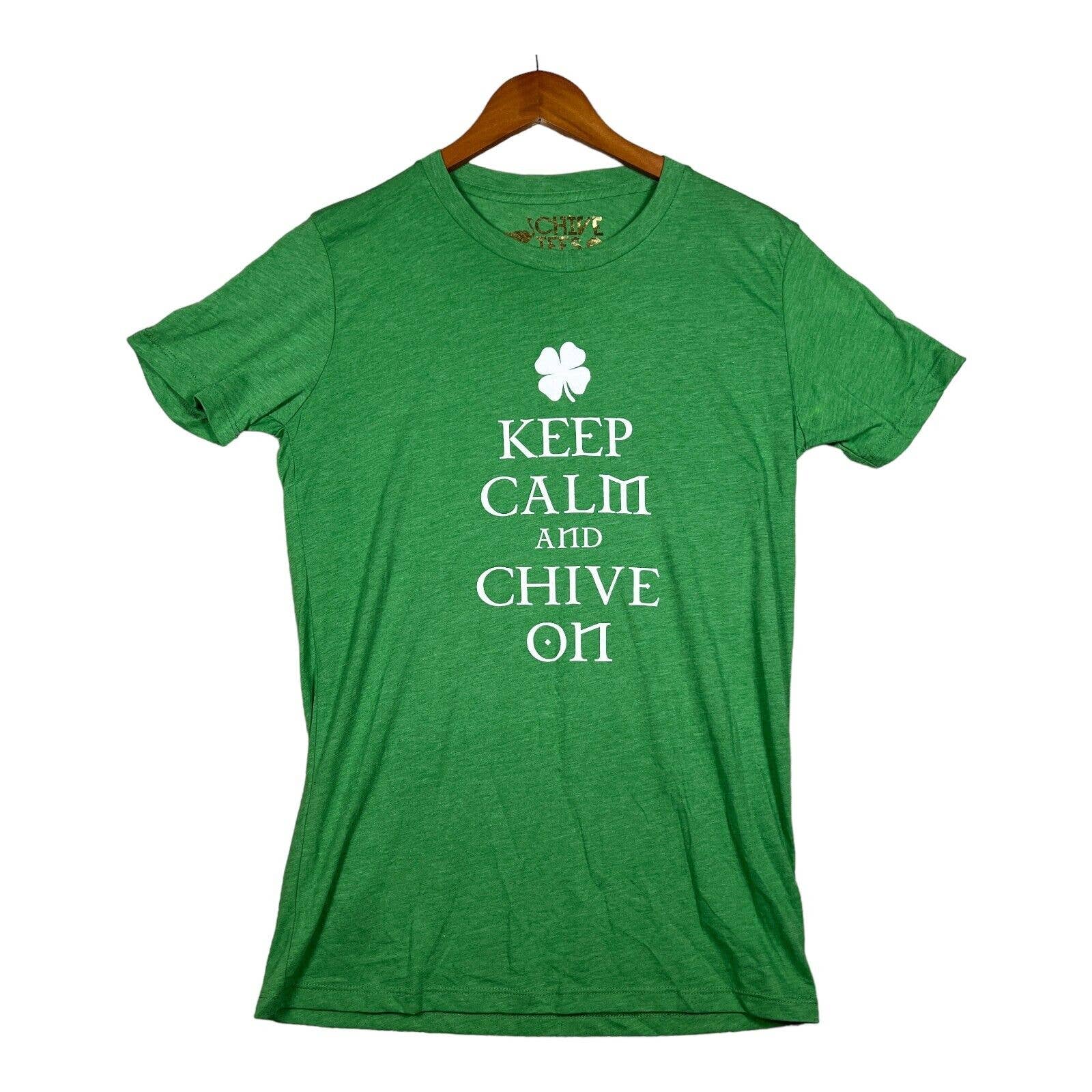 Keep Calm And Chive On KCCO Shamrock