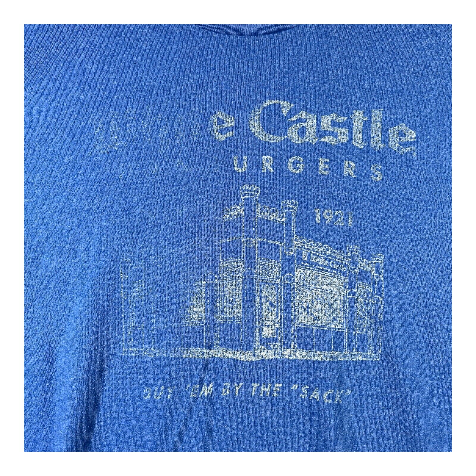 White Castle Fast Food Sliders Faded