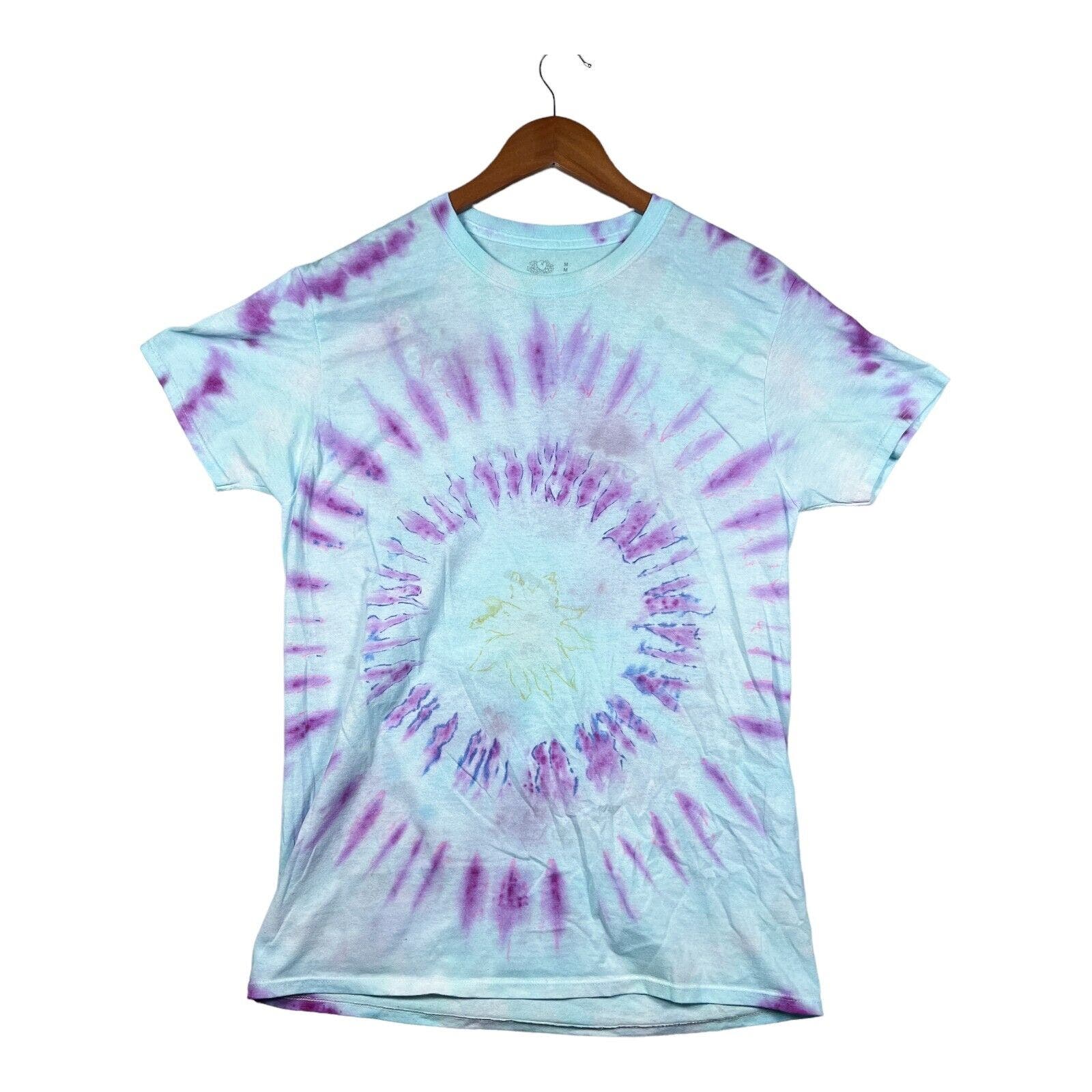 Handmade Tie Dye Sunflower Flower Circles Hippy Fest