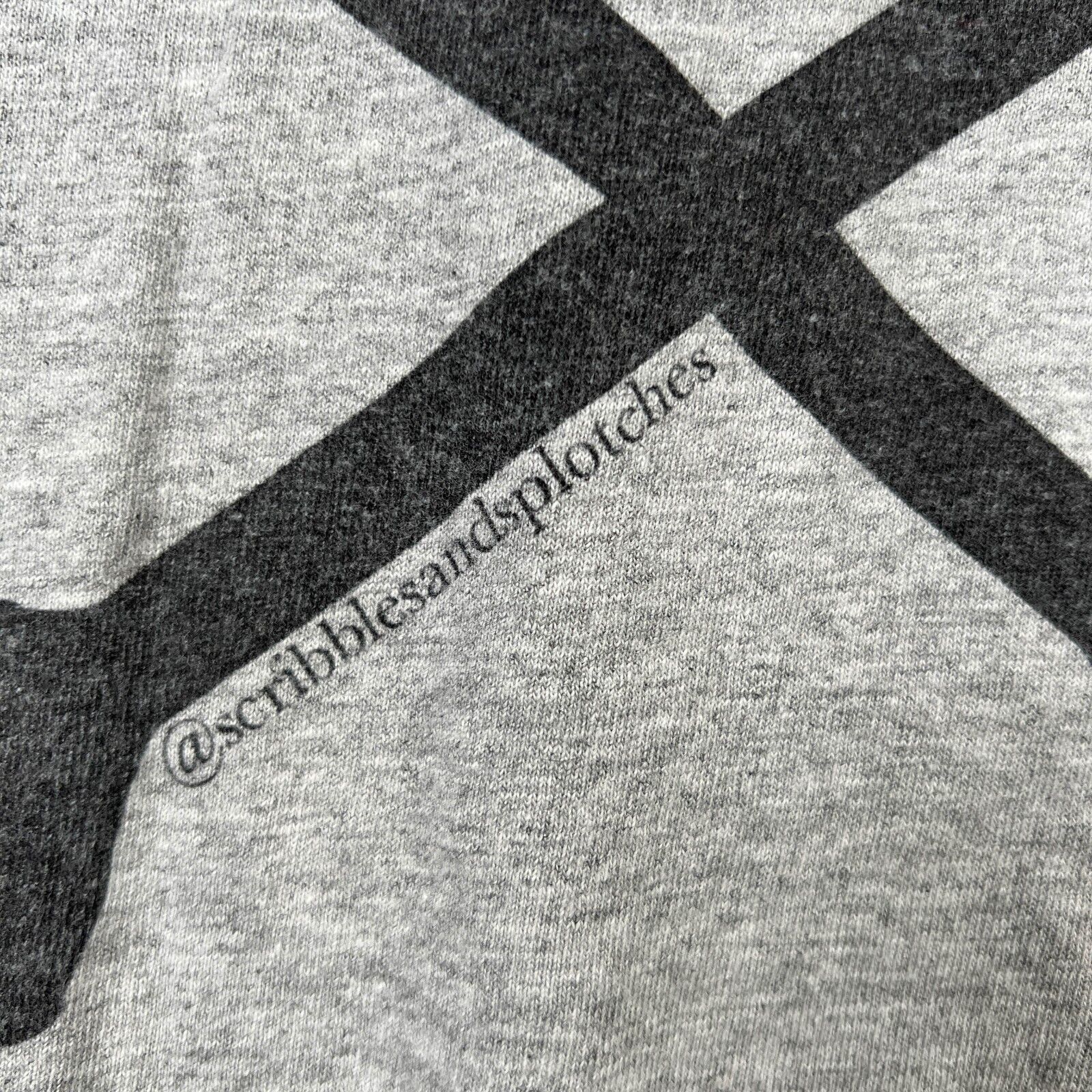 Scribbles And Splotches TodD Frazer Cat Crossbones