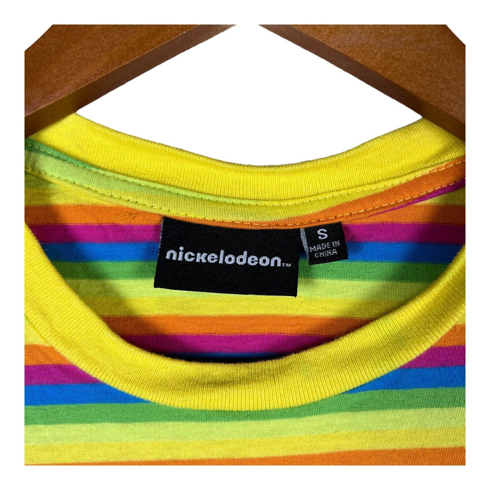 Nickelodeon SpongeBob Striped Embroidered