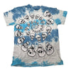 Skulls Swirl Tie Dye