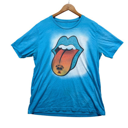 Malibu Rum Promo Rolling Stones Lips Tongue Frat Alcohol