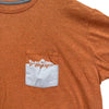 Patagonia Responsibili WIld Fish Waters Pocket Orange Angler