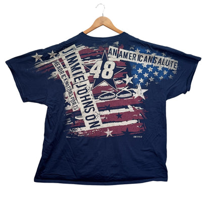 Jimmie Johnson #48 American Salute 2015 Nascar Race Car USA Flag