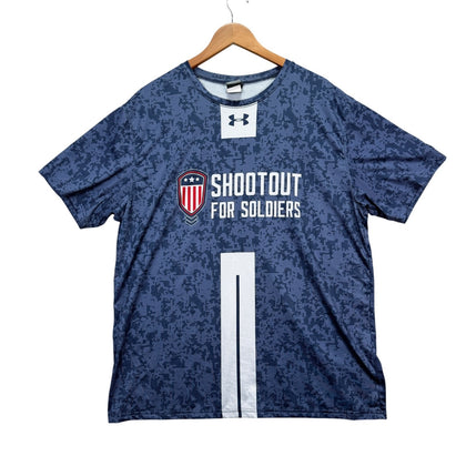Under Armour Shootout For Soldiers Camo Wicking Sports USA