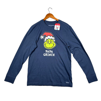 Life is Good Dr Seuss Christmas Papa Grinch Xmas