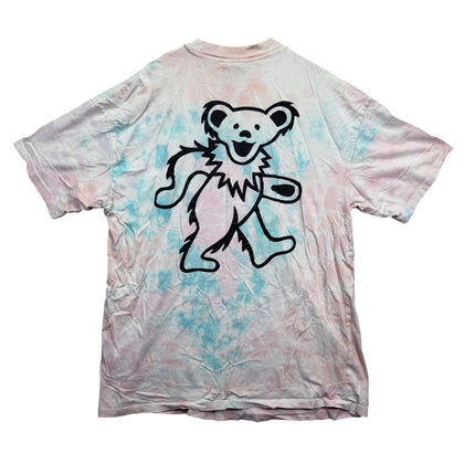 Oversized Grateful Dead Tie Dye Rock Band Dancing Bear