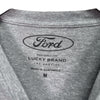 NWT Lucky Brand 58 Ford Advertisement 50's America Santa Christmas T Shirt M