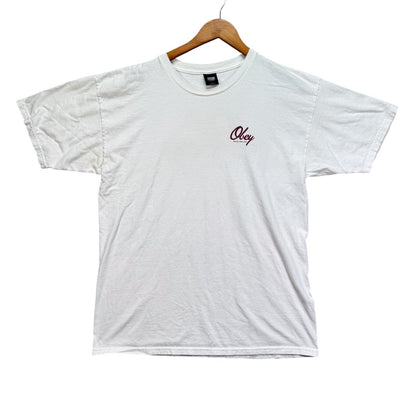 Obey Worldwide Logo Script Quality Dissent Established 1989