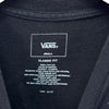 VANS Logo Last To Leave Since 1966 T Shirt RIP Skeleton Tee Mary Skate sz S