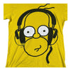 The Simpsons Homer Simpson Wearing Headphones