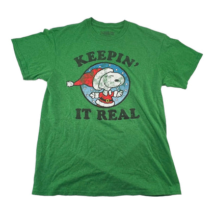 Peanuts Christmas Snoopy Keepin It Real Santa Hat