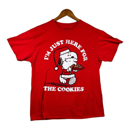 Peanuts Snoopy Christmas I'm Just Here For The Cookies Charlie Brown