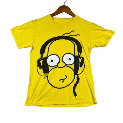 The Simpsons Homer Simpson Wearing Headphones