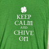 Keep Calm And Chive On KCCO Shamrock