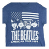 The Beatles American Tour 1964 USA Flag